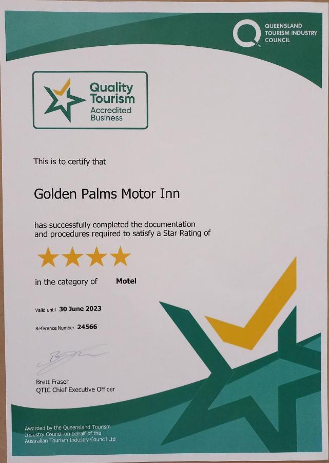 Golden Palms Motor Inn Μπούνταμπεργκ Εξωτερικό φωτογραφία